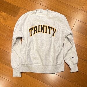 Champion Light Gray Men's Crewneck Sweater